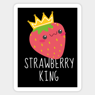 Strawberry King Sticker